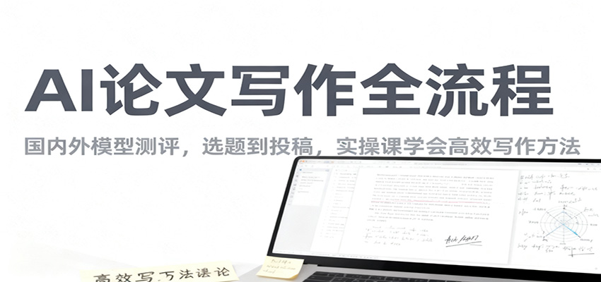 AI论文写作全流程,国内外模型测评,选题到投稿,实操课学高效写作方法采购|汽车产业|汽车配件|机加工蚂蚁智酷企业交流社群中心