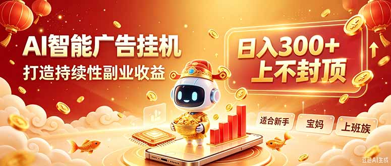 告别手动干活！AI自动化，解锁线上被动收益采购|汽车产业|汽车配件|机加工企业家交流社群中心