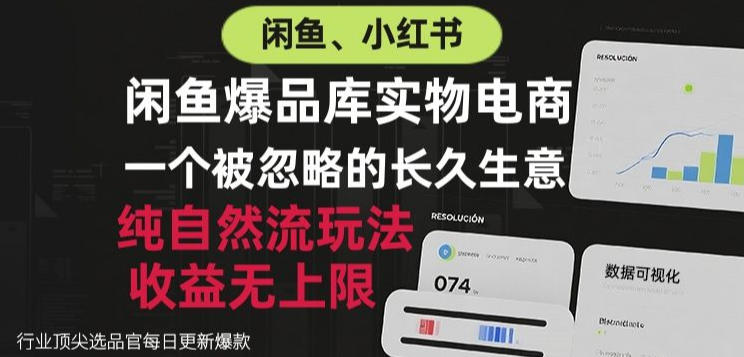 闲鱼小红书实物电商,纯自然流玩法,一个被忽略的长久生意,收益无上限【揭秘】采购|汽车产业|汽车配件|机加工企业家交流社群中心