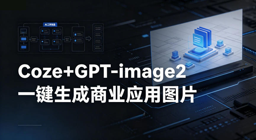 【Coze工作流搭建实操教程】coze+GPT-image2一键生成商业应用图片，全流程保姆级教学采购|汽车产业|汽车配件|机加工企业家交流社群中心