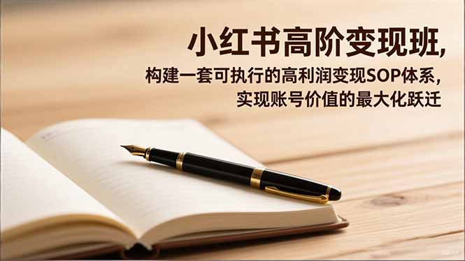 小红书高阶变现班,构建一套可执行的高利润变现SOP体系,实现账号价值的最大化跃迁采购|汽车产业|汽车配件|机加工蚂蚁智酷企业交流社群中心