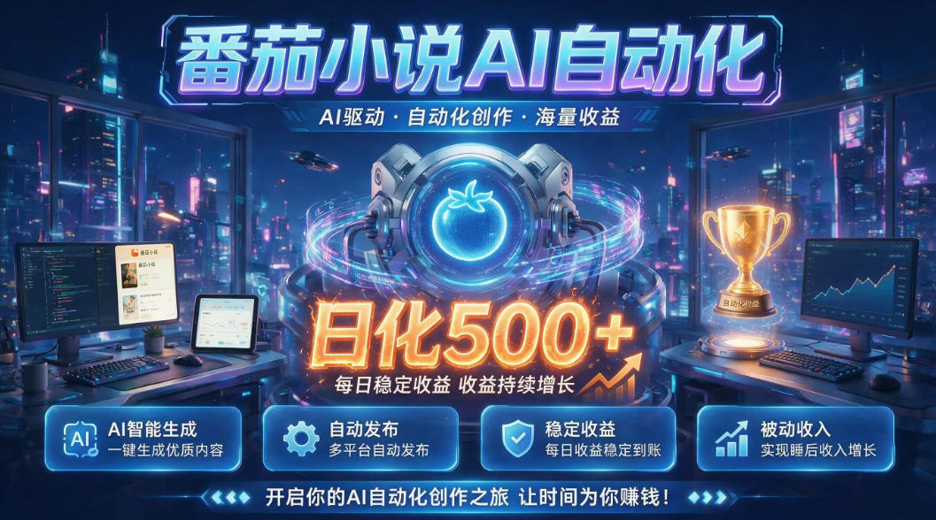 小白可做番茄AI，居家轻创业，每日稳赚500➕，普通人低门槛轻松线上增收【揭秘】采购|汽车产业|汽车配件|机加工企业家交流社群中心