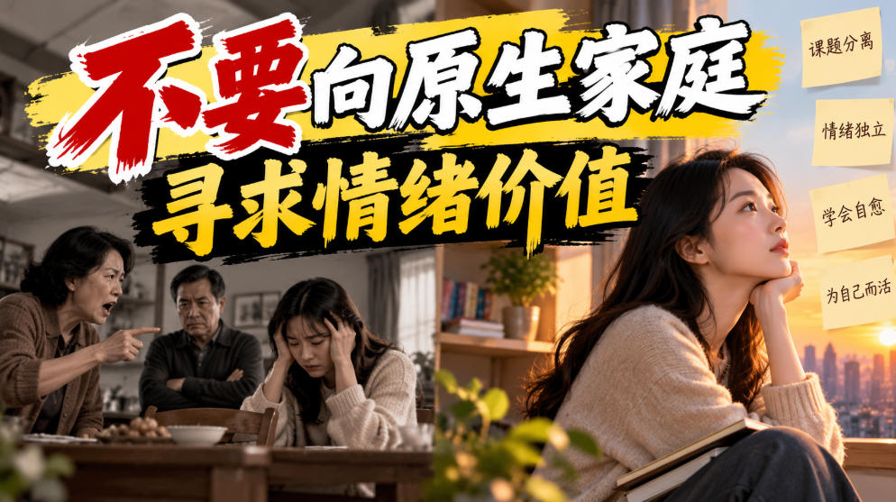 某公众号付费文章:不要向原生家庭寻求情绪价值采购|汽车产业|汽车配件|机加工企业家交流社群中心