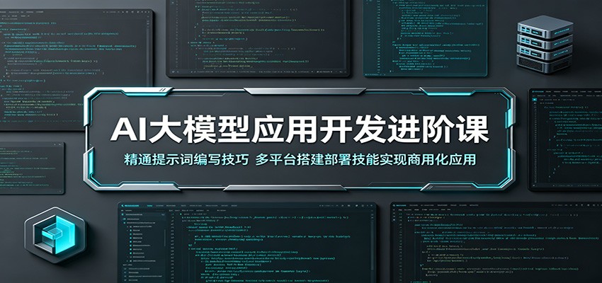 AI大模型应用开发进阶课：精通提示词编写技巧，多平台搭建部署技能实现商用化应用采购|汽车产业|汽车配件|机加工企业家交流社群中心