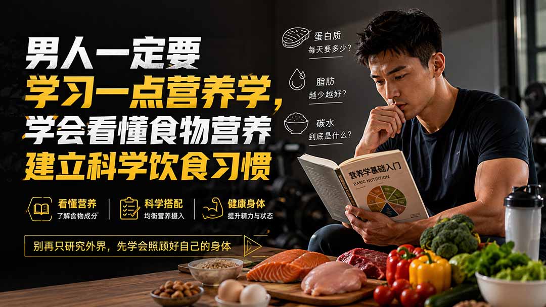 付费文章：男人一定要学习一点营养学，学会看懂食物营养建立科学饮食习惯采购|汽车产业|汽车配件|机加工企业家交流社群中心