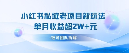 小红书私域项目新玩法，单月变现过W+采购|汽车产业|汽车配件|机加工蚂蚁智酷企业交流社群中心