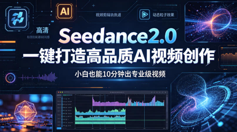 Seedance2.0一键打造高品质AI视频创作，小白也能10分钟出专业级视频采购|汽车产业|汽车配件|机加工企业家交流社群中心