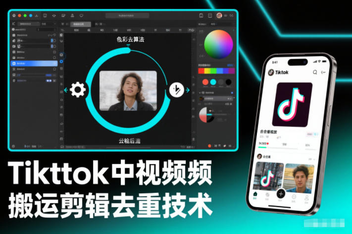 Tiktok中视频纯搬运剪辑去重技术,外来技术,自行测试采购|汽车产业|汽车配件|机加工蚂蚁智酷企业交流社群中心