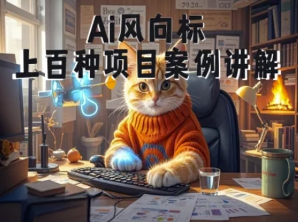 Ai风向标-附100种项目案例玩法-0基础小白到大神ai视频商业应用教学采购|汽车产业|汽车配件|机加工蚂蚁智酷企业交流社群中心