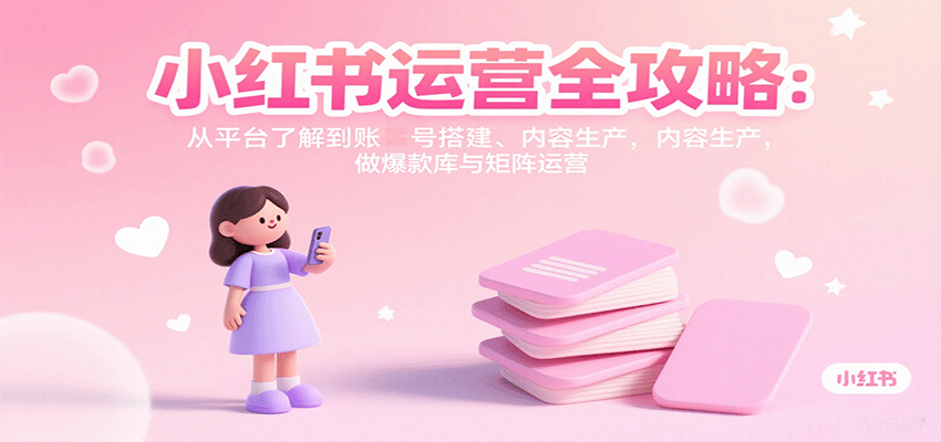 小红书运营全攻略:从平台了解到账号搭建、内容生产,做爆款库与矩阵运营采购|汽车产业|汽车配件|机加工蚂蚁智酷企业交流社群中心