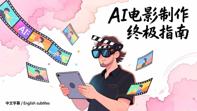 AI电影制作终极指南：从创意到成片，系统掌握智能影视全流程实战课(中英字幕采购|汽车产业|汽车配件|机加工蚂蚁智酷企业交流社群中心