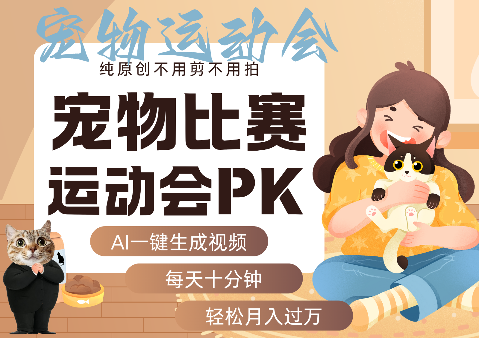 AI萌宠运动员跳水 射击 篮球 足球比赛 每天十分钟 附详细提示词文案库 代替做…采购|汽车产业|汽车配件|机加工蚂蚁智酷企业交流社群中心