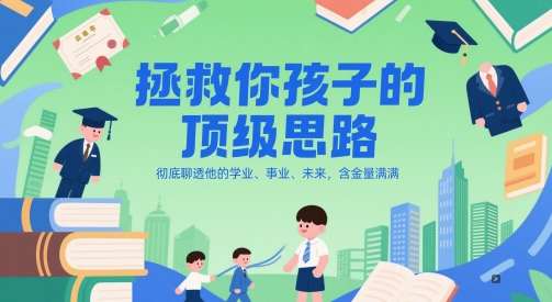 付费文章:拯救你孩子的顶级思路,彻底聊透他的学业、事业、未来,含金量满满采购|汽车产业|汽车配件|机加工蚂蚁智酷企业交流社群中心