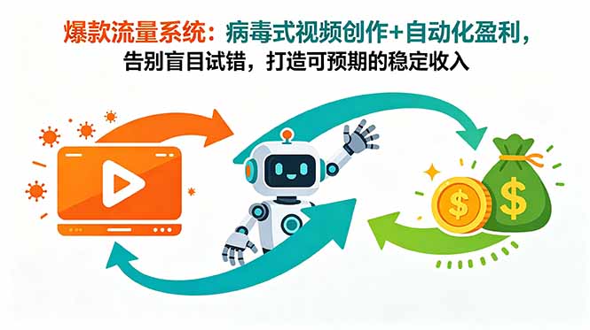 爆款流量系统：病毒式视频创作+自动化盈利，告别盲目试错，打造可预期的稳定收入采购|汽车产业|汽车配件|机加工企业家交流社群中心