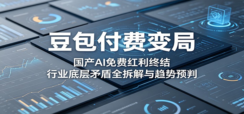 豆包付费变局：国产AI免费红利终结，行业底层矛盾全拆解与趋势预判采购|汽车产业|汽车配件|机加工企业家交流社群中心