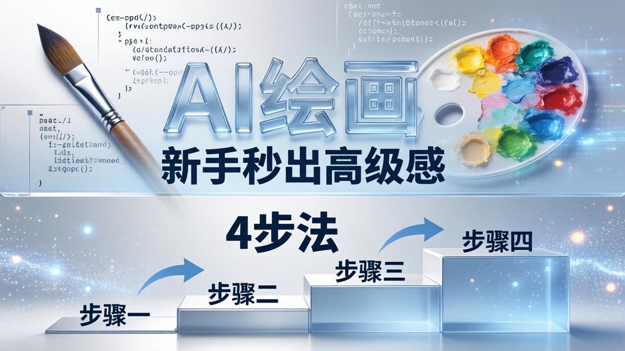 AI绘画入门别再硬磕了！即梦4步法：万能提示词公式+BRTR框架，新手秒出高级感采购|汽车产业|汽车配件|机加工企业家交流社群中心