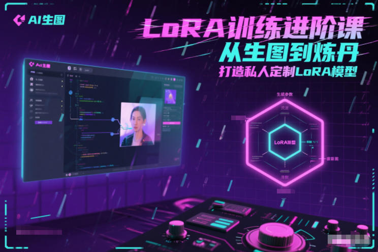 LoRA训练进阶课，从生图到炼丹，打造私人定制LoRA模型采购|汽车产业|汽车配件|机加工蚂蚁智酷企业交流社群中心