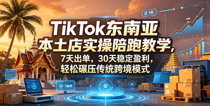 TikTok东南亚本土店实操陪跑教学,7天出单,30天稳定盈利,轻松碾压传统跨境模式(更新0819)采购|汽车产业|汽车配件|机加工企业家交流社群中心