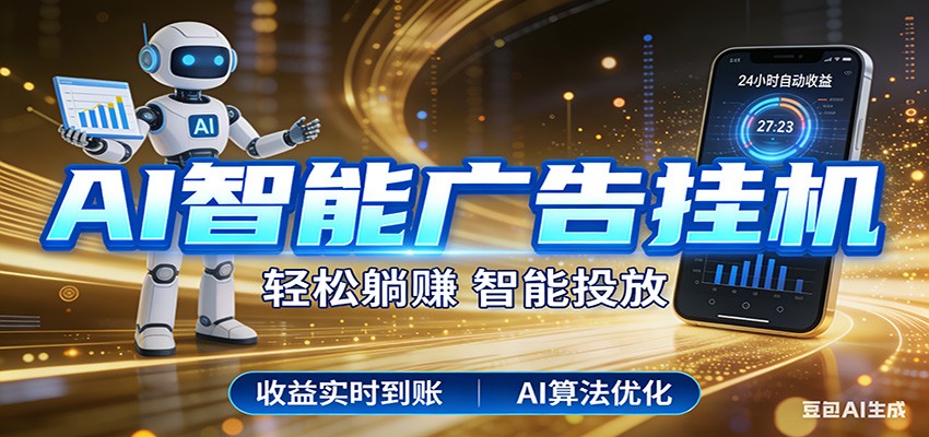 智能广告挂机新时代,利用碎片化时间实现稳定被动收益,AI帮你持续盈利采购|汽车产业|汽车配件|机加工企业家交流社群中心