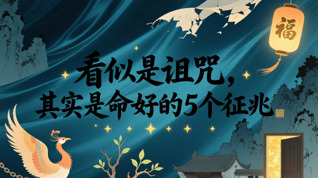 付费文章：看似是诅咒，其实是命好的5个征兆采购|汽车产业|汽车配件|机加工企业家交流社群中心