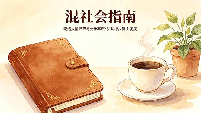 付费文章：混社会指南，吃透人情世故与竞争本质，实现稳步向上发展采购|汽车产业|汽车配件|机加工企业家交流社群中心