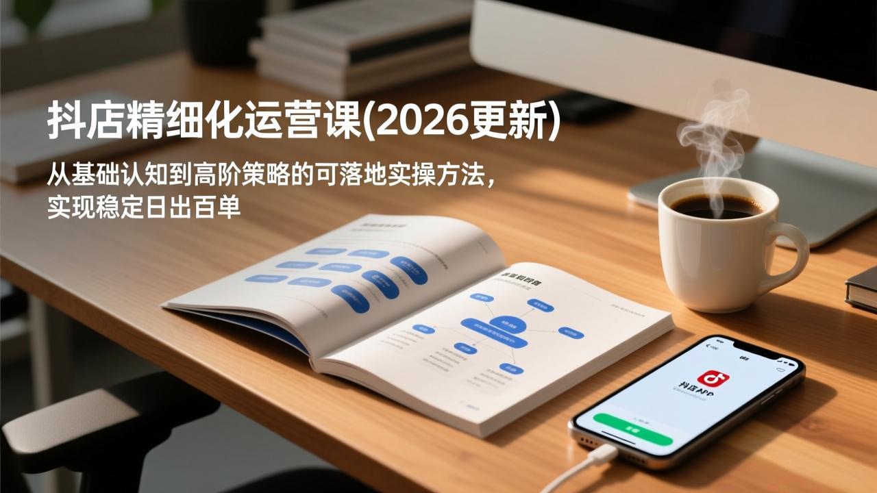 抖店精细化运营课(更新6月采购|汽车产业|汽车配件|机加工企业家交流社群中心