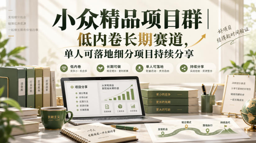 小众精品项目群｜低内卷长期赛道，单人可落地细分项目持续分享采购|汽车产业|汽车配件|机加工企业家交流社群中心