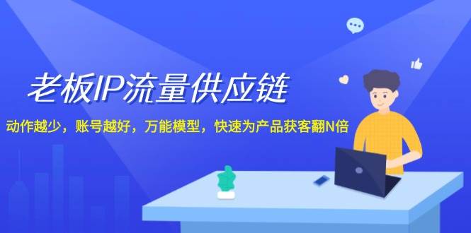 老板 IP流量 供应链，动作越少，账号越好，万能模型，快速为产品获客翻N倍采购|汽车产业|汽车配件|机加工蚂蚁智酷企业交流社群中心